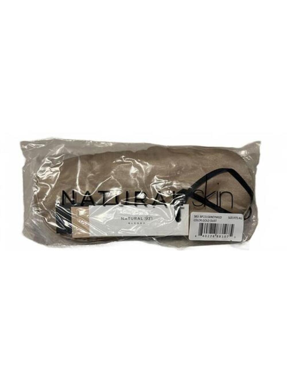 Natural Skin Sleep Mask Gold Dust - One Size Fits All
